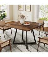 Tribesigns Square Dining Table for 4, 31.5&quot; Industrial Dinner Table with... - $2,138.83 MXN+