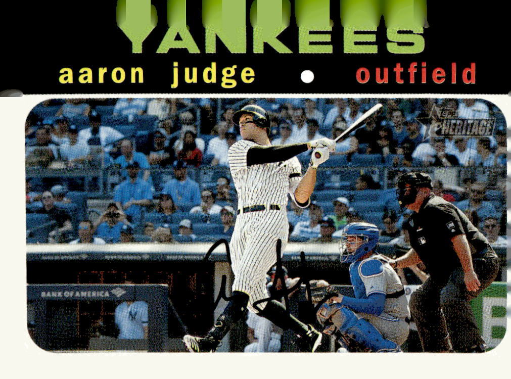 Lot Of (9) Aaron Judge Baseball Cards With 2017 Topps Gallery #117 RC