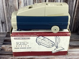 Vintage Electrolux Vacuum Cleaner Epic Coin Bank w/ Box (D) - $24.18