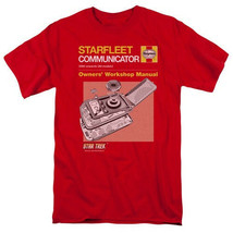 Star Trek The Original Series Starfleet Communicator Manual Adult T-Shir... - $19.34
