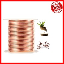 99.9% Pure Copper Wire - 18 Gauge 213ft Spool for Craft and Jewelry Making - $40.73
