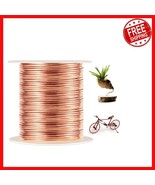 99.9% Pure Copper Wire - 18 Gauge 213ft Spool for Craft and Jewelry Making - $743.92 MXN