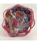 Disney Minnie Mouse Child Toddler Dinnerware Set Plate Bowl Utensils Cup... - $54.06 CAD