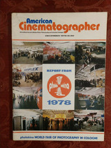 American Cinematographer Magazine December 1978 Photokina - £6.89 GBP