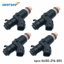 4PCS 16450ZY6003 Outboard Engine Injector For HONDA BF135-250 HP 16450-ZY6-003 - £203.61 GBP