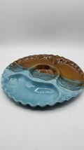 Neher Clay in Motion Handmade Ceramic Relish Tray in Ocean Tide - 2015 - £17.29 GBP