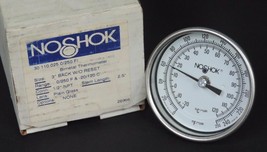 Nib Noshok 30-110-025-0/250-F/C Bimetal Thermometer 1/2&quot; Npt 2.5&quot; Stem Length - £59.41 GBP