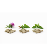 Milk Thistle, Dandelion Root &amp; Nettle Leaf Capsules, Herb Capsules Set –... - $49.00