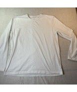 Tesla Motors Crew Neck Long Sleeve Pullover Shirt Size 2XL White - $19.76 CAD