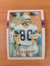 1989 Topps #183 Steve Largent - Seattle Seahawks - NFL - Fresh pull - £1.42 GBP