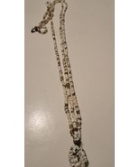 Vintage Necklace Puka Shells Tropical Gold Tone VTG - £10.98 GBP