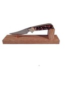 Oak Wooden Knife Stand Display for Hunting Pocket or Collectible Knives - $279.18 MXN+