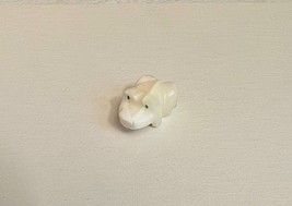 Vintage White Onyx Mini Figurine From Made In Mexico 1970 - $19.23