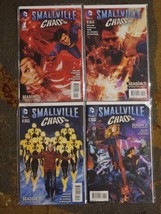 SUPERMAN Smallville Chaos 1 2 3 4 RARE Complete series DC 2014 Season 11... - £27.83 GBP