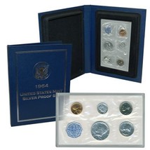 1964 Mint Silver Proof Set With COA Box Set  First Commemorative Mint 20180209   - £54.72 GBP