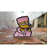 Bart Simpson Camron Dipset Killa Bart Pink Meme Patch (Yellow) - £10.22 GBP