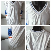 Vintage Nike Basketball Jersey Mens L 90&#39;s Reversible White Team Swoosh ... - £31.95 GBP