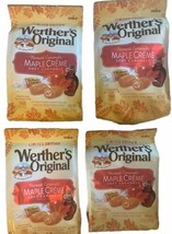 Werther&#39;s Original Maple Creme Caramels 7.4 Oz. Bag  (4) 6/24 Exp. - £35.97 GBP