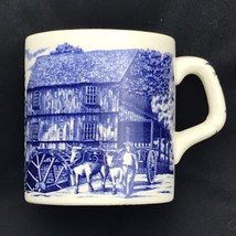 Royal Crownford Mug The Gristmill Ironstone England Old Sturbridge Villa... - $17.88