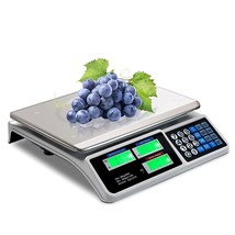 The Goplus 66 Lb Deli Scale Price Computing Commercial Food Produce Elec... - £54.19 GBP