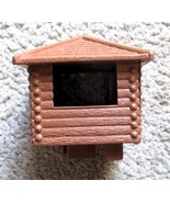 Vintage MARX FORT APACHE Light Brown Stockade Block House Lookout - $13.49