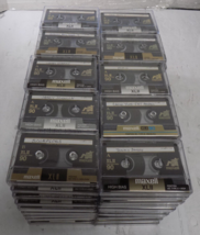 Lot of 100 Maxell XLII 90 Pre Recorded Recording Tapes Audio USED - £126.26 GBP