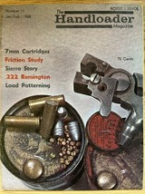 HANDLOADER AMMUNITION RELOADING JOURNAL  -  JAN - FEB 1968 - $6.30