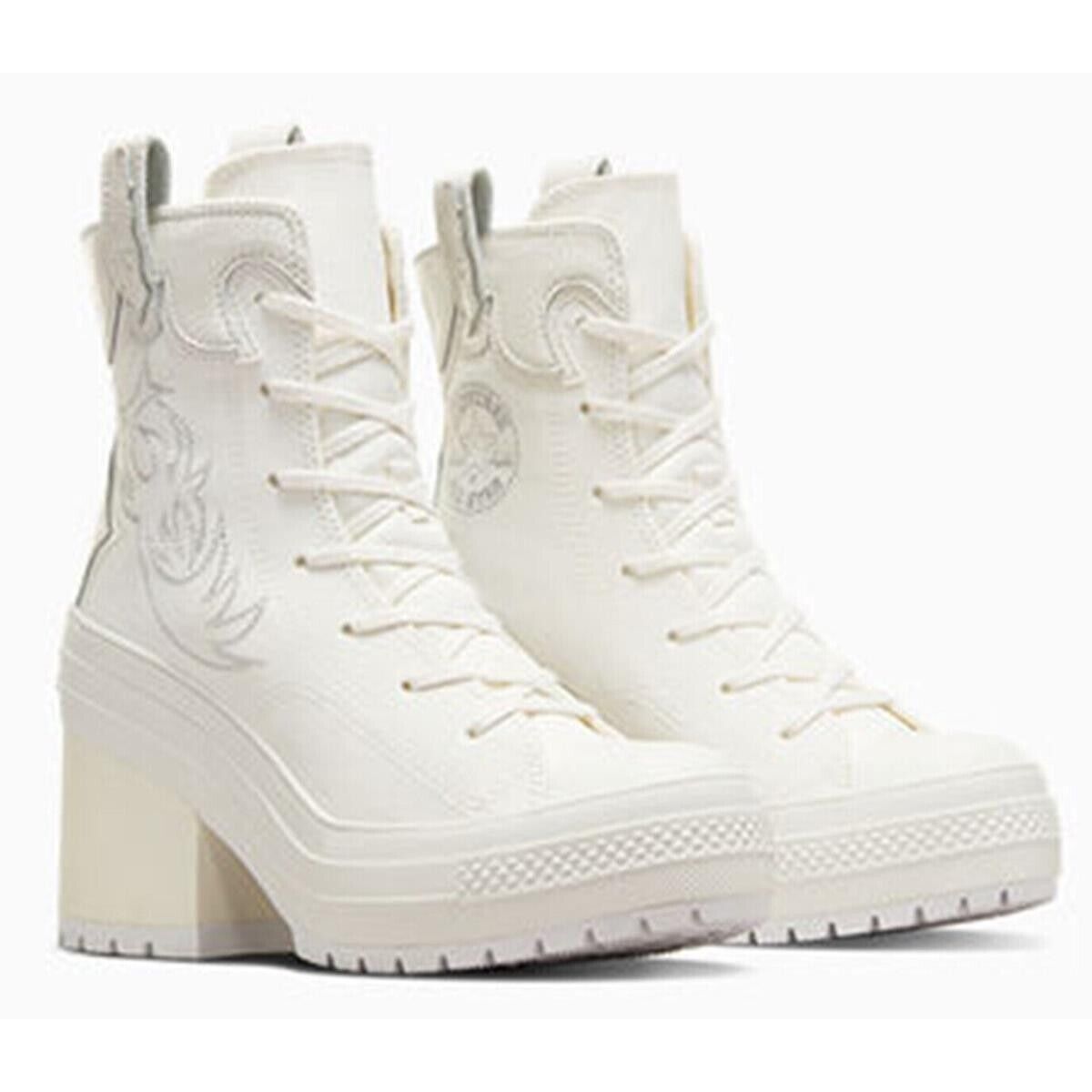 Authenticity Guarantee  CONVERSE Chuck 70 De Luxe Heel Platform Western Hi Wo...