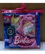 Mattel Barbie Jurassic World Outfit & accessories I Love Dinosaurs GWB08 NIB 10F - $9.99