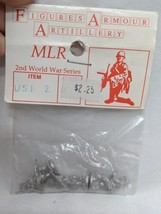 Figures Armour Artillery MLR USI 2 WWII Metal Soldier Infantry Miniatures - £24.90 GBP