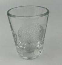 Epcot Center 1997 Shot Glass Clear Walt Disney World Vintage Etched Glass - $14.03
