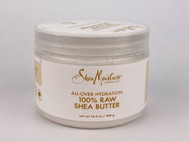Shea Moisture 100% Raw Shea Butter All Over Hydration Hair Skin 10.5oz - £15.37 GBP