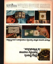 Vintage 1967 Westclox Alarm Clocks Genuine Magazine Advertisement Print Ad a3 - £20.69 GBP