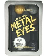 Hard Candy 8pc Tin Metal Eyes Brush+Eyeliner+Mixing Chrome Eyeshadow Kit... - $8.26