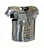 Queen Brass Lorica Segmentata Roman Legionarearmor W/ 20G Steel Leather ... - $195.02