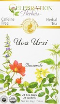 Celebration Herbals Uva Ursi Tea Organic 24 Bag, 0.02 Pound - £19.17 GBP