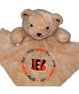 Cincinnati Bengals Security Blanket Baby Lovey Lovie Soother Comfort - £11.51 GBP