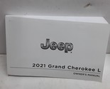 2021 Jeep Grand Cherokee L Owners Manual [Paperback] Auto Manuals - $146.99