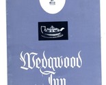 Wedgwood Inn Menu Mailer 4th St &amp; 18th Ave S in  St Petersburg Florida 1... - $47.49