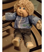 Vintage Xavier Roberts Brown Curly Hair Cabbage Patch Kid, Rare - £26.72 GBP