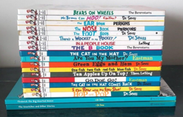 Lot 19 Dr. Seuss Grolier Book Club Edition Hard Cover Random House Kohl&#39;... - $89.09