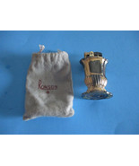 VTG. RONSON &quot;MAYFAIR&quot; TABLE LIGHTER W/FELT BAG SOME SURFACE MISSING UNTE... - $187.21 MXN