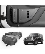 Metal Front Door Pocket Storage Box with Cup Holder Compatible with 2018... - $780.72 MXN