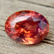 Natural Padparadscha Sapphire  | Oval Cut | 7.66x5.80 mm | 1.58 Carat | Wedding  - £2,262.53 GBP