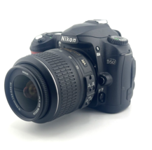 Nikon D50 Digital SLR Camera with AF S DX Nikkor 18-55mm VR Lens Kit 4551 Shutte - £109.34 GBP