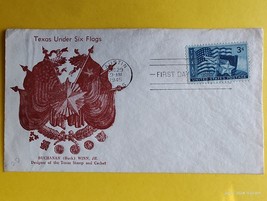 US FDC First Day of Issue Texas statehood Winn Jr 1945 - $8.98