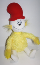 Sam I Am 18&quot; Soft Toy Green Egg Ham Kohls Cares Plush Dr Seuss Character Red Hat - £10.04 GBP