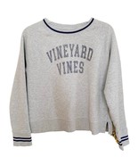 Vineyard Vines Grey Blue Varsity Crewneck Sweatshirt Small - £33.08 GBP