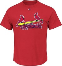 Majestic Mens St. Louis Cardinals Michael Wacha #52 Name&amp;Number T-Shirt,... - $16.82