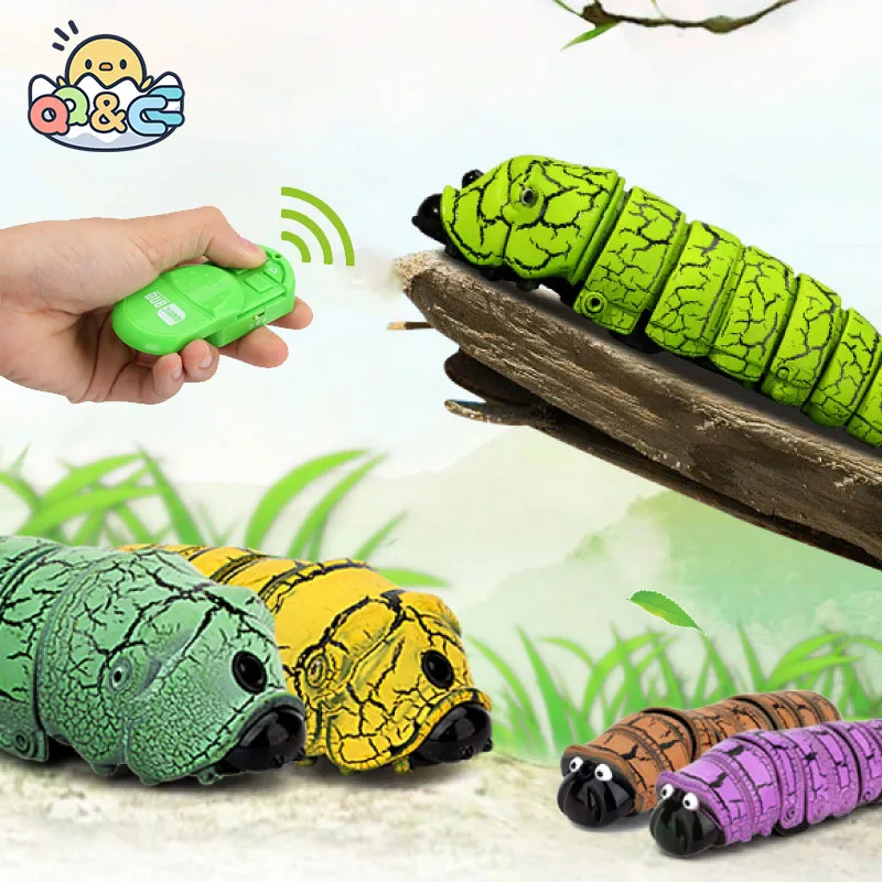 Simulation Tricky RC Caterpillar Robot Simulated Cute Animals Remote Control - £12.35 GBP+